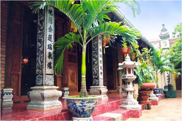 Mặt tiền chùa