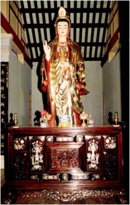 Bàn thờ Bồ tát Quan Âm